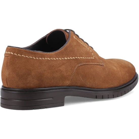 Hush Puppies Sterling Suède Leren Heren Tan Standaard Veterschoenen - Image 2