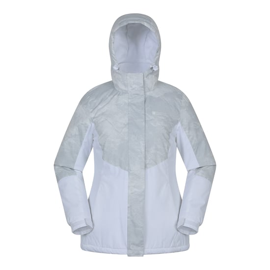 Mountain Warehouse Dames/Dames Dawn II Bedrukte Ski-jas (Lichtgrijs) - Image 1