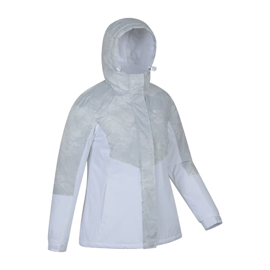 Mountain Warehouse Dames/Dames Dawn II Bedrukte Ski-jas (Lichtgrijs) - Image 3