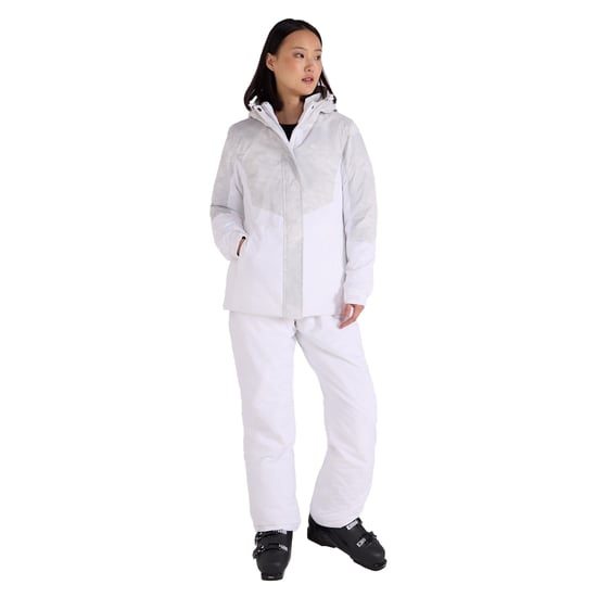 Mountain Warehouse Dames/Dames Dawn II Bedrukte Ski-jas (Lichtgrijs) - Image 4