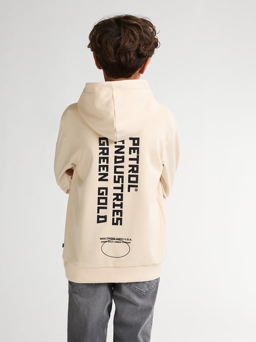 Petrol Industries - Jongens Backprint Hoodie Mendocino - Geel - Image 4