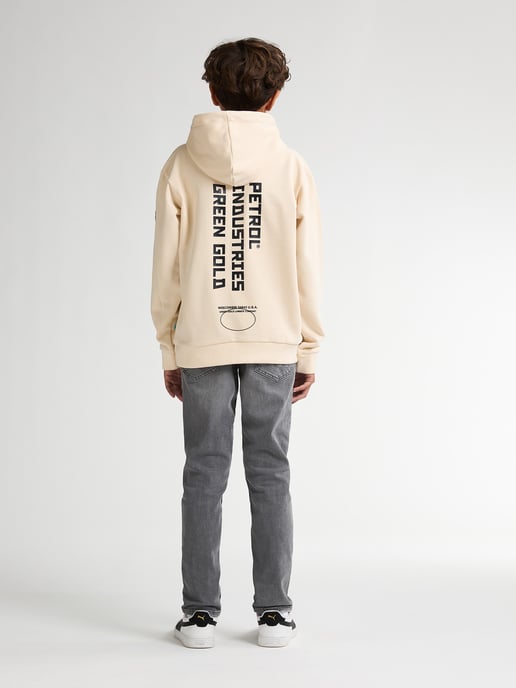 Petrol Industries - Jongens Backprint Hoodie Mendocino - Geel - Image 6