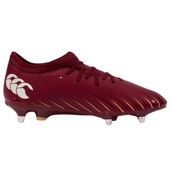 Canterbury Unisex Speed Falcon Team Soft Ground Rugbyschoenen voor volwassenen (Rode Dahlia) - Image 1