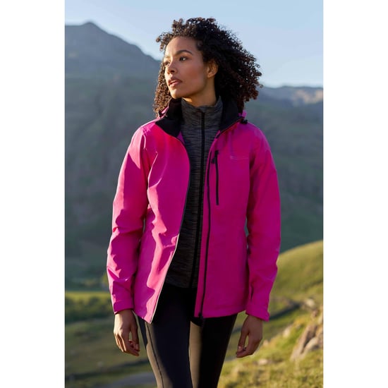 Mountain Warehouse Dames/Dames Rainforest II Extreme Waterdichte Jas (Helder Roze) - Image 1