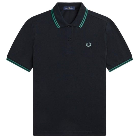 Fred Perry Herenpoloshirt met dubbele kraag (Zwart) - Image 5