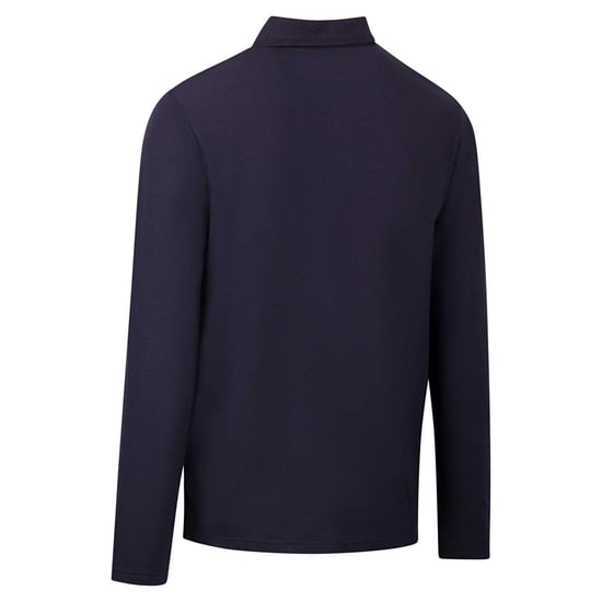 Trespass Heren Leblanc Poloshirt met lange mouwen (Marine) - Image 2