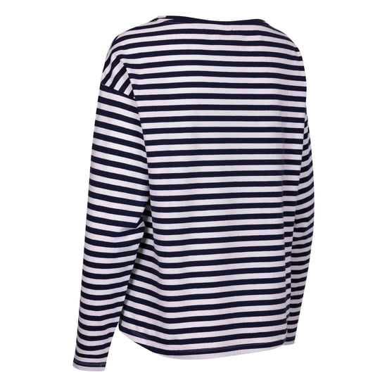 Trespass Dames/Dames Thelma Gestreepte Top (Marine) - Image 2