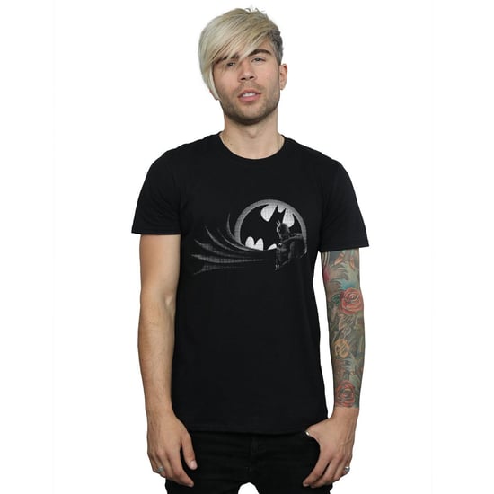 DC Comics Heren Batman Spot T-Shirt (Zwart) - Image 2