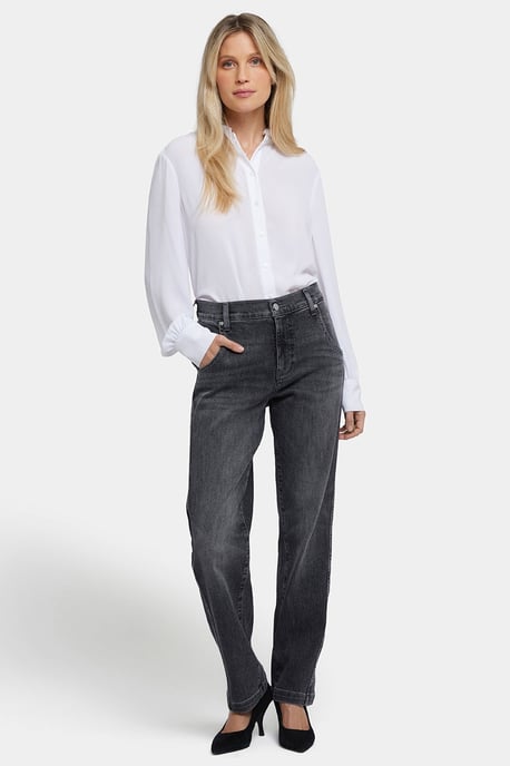 Brooke Loose Straight Jeans | Vintage Zwart - Image 1