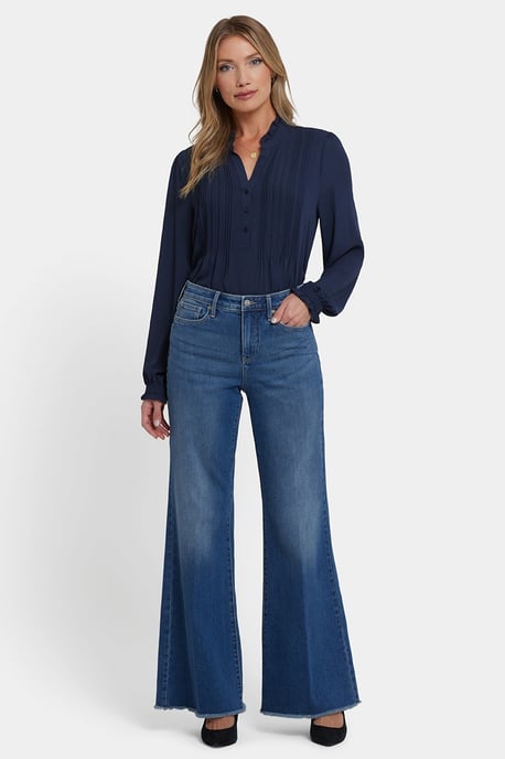 Mia Palazzo Jeans | Romantisch Indigo - Image 1