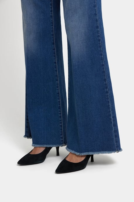 Mia Palazzo Jeans | Romantisch Indigo - Image 4