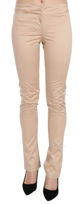 Just Cavalli Pan70328 Beige Slimfit Broek - Image 1