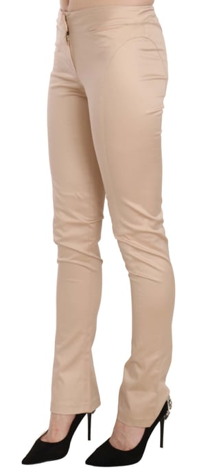 Just Cavalli Pan70328 Beige Slimfit Broek - Image 3