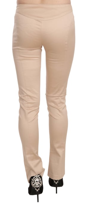 Just Cavalli Pan70328 Beige Slimfit Broek - Image 4