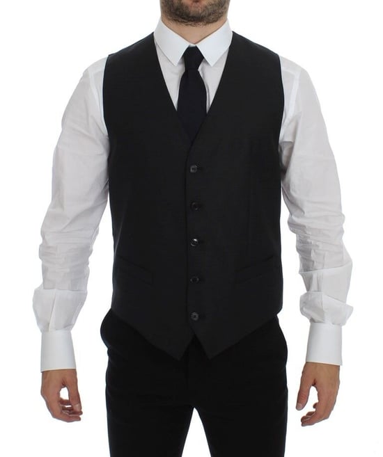 Classic Fit V-hals Vest - Image 1