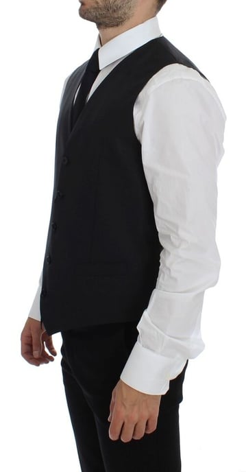Classic Fit V-hals Vest - Image 3