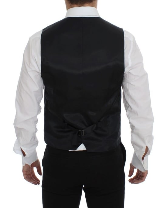 Classic Fit V-hals Vest - Image 4