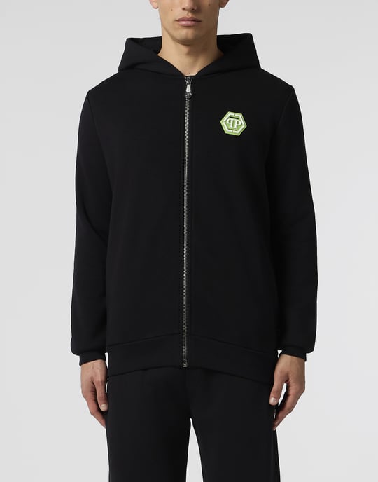 Hoodie Sweatjack Iconic Plein - Image 2