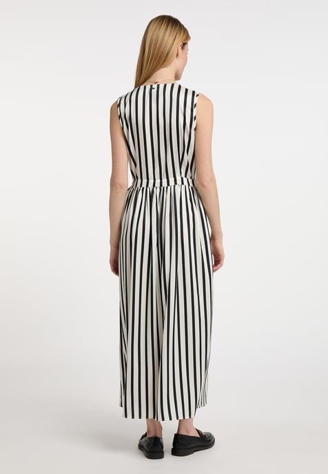 Dreimaster Wikkeljurk Dames zwart en wit - Image 3
