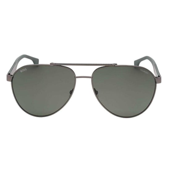 Hugo Boss Matte zonnebril heren (Donker Ruthenium) - Image 2