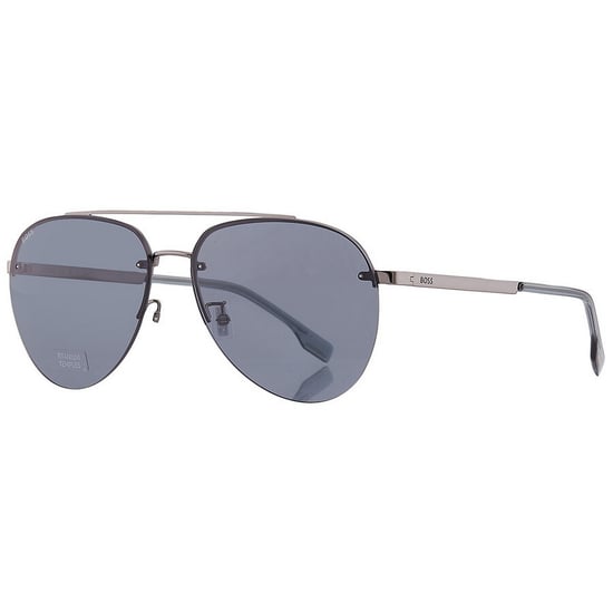 Hugo Boss Heren 1537/F/SK 06LB IR Zonnebril (Donker Ruthenium/Grijs) - Image 2