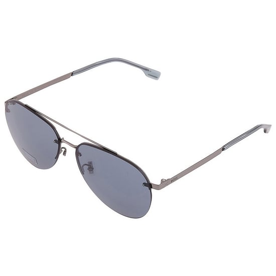 Hugo Boss Heren 1537/F/SK 06LB IR Zonnebril (Donker Ruthenium/Grijs) - Image 3