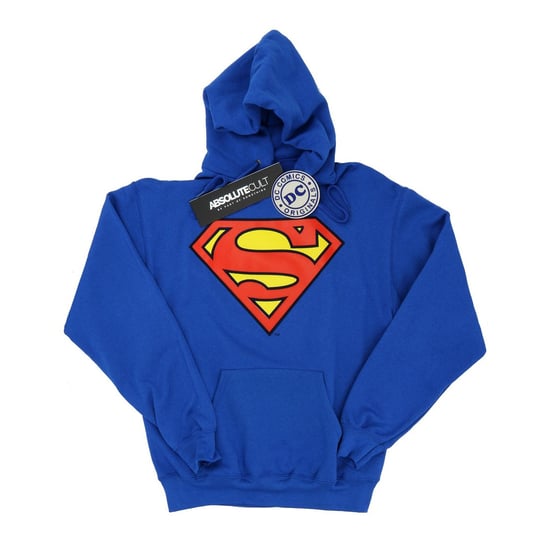 DC Comics Heren Superman Logo Hoodie (Koningsblauw) - Image 1