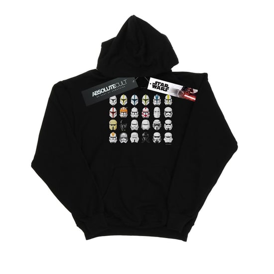 Star Wars Jongens Trooper Helmen Hoodie (Zwart) - Image 1
