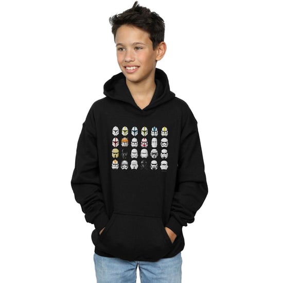 Star Wars Jongens Trooper Helmen Hoodie (Zwart) - Image 2