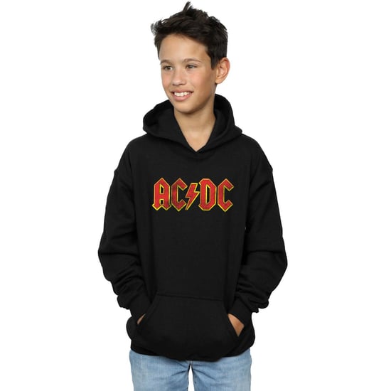 AC/DC Hoodie met verkleurd logo voor jongens (Zwart) - Image 2