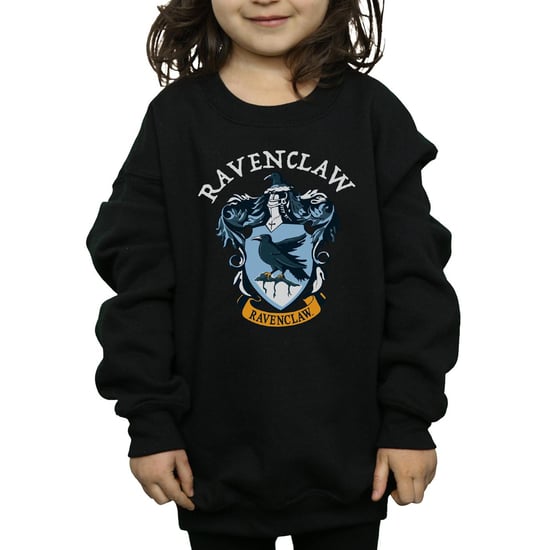 Harry Potter Meisjes Ravenclaw Sweatshirt (Zwart) - Image 3