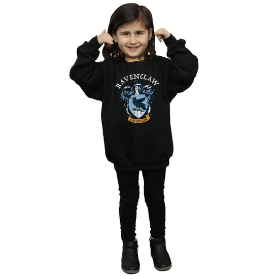 Harry Potter Meisjes Ravenclaw Sweatshirt (Zwart) - Image 4