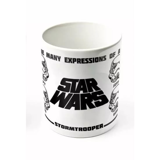 Star Wars Uitdrukkingen van een Stormtrooper mok (Wit/zwart) - Image 2
