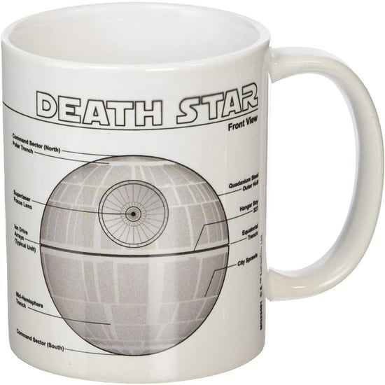 Star Wars Death Star Schets Mok (Wit/Zwart/Grijs) - Image 2