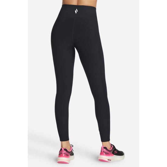 Skechers Performance GOFLEX Rib Nylon Dames Zwarte Sportleggings - Image 3