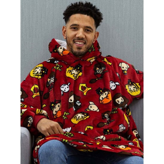 Harry Potter Unisex Adult Charm Fleece Hoodie Deken (Rood) - Image 2