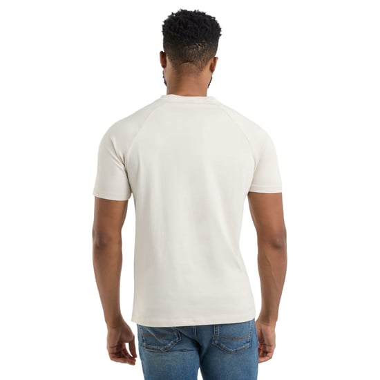 Umbro Heren Gelaagd Box Logo T-Shirt (Wit zand) - Image 2
