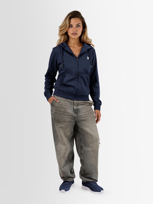 U.S. POLO ASSN. dames sweatjack USRubyy van katoen-polyester mix - Image 3