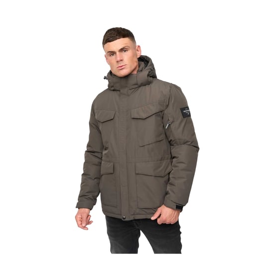 Crosshatch Heren Plentons Jacket (Olijf) - Image 1