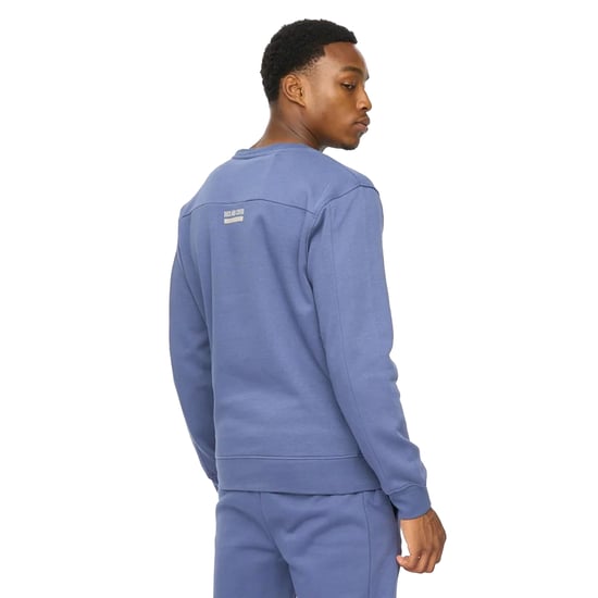Duck and Cover Heren Applewood Sweatshirt (Denim Blauw) - Image 2