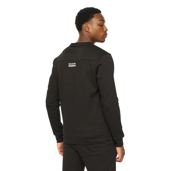 Duck and Cover Heren Applewood Sweatshirt (Zwart) - Image 2