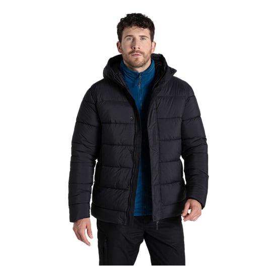 Craghoppers Heren Gevoerde Winterjas (Zwart) - Image 3