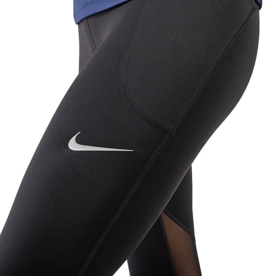Nike Fast Crop Running 7/8 Mid Length Zwarte Legging - Image 4