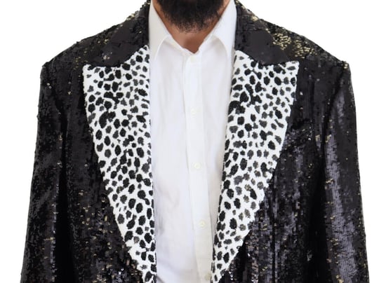 Paillette Blazer Dalmatiër Kraag - Image 4