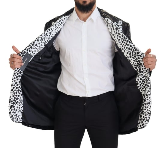 Paillette Blazer Dalmatiër Kraag - Image 5