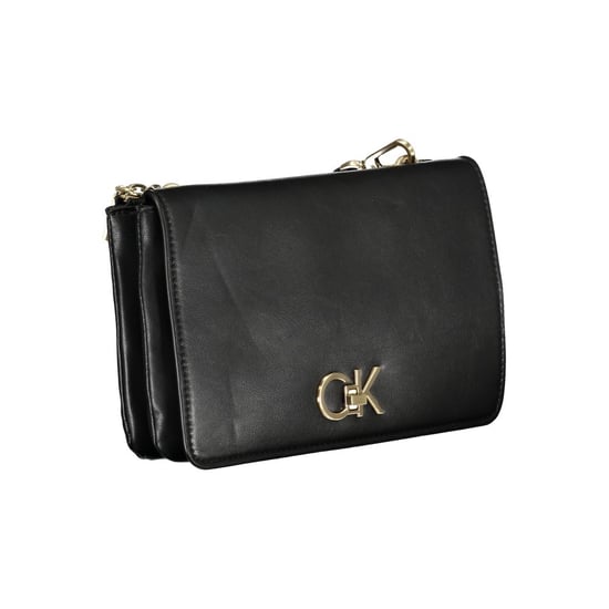Ck Monogram Flap Schoudertas Zwart - Image 3