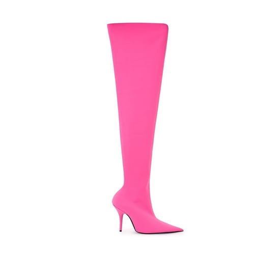 Mes Stretch Boots Roze Stilettos - Image 1