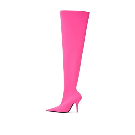Mes Stretch Boots Roze Stilettos - Image 3