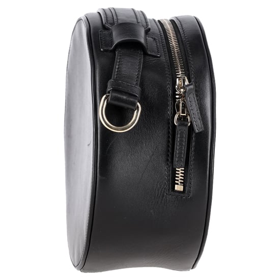Jil Sander Kleine Trommelhandtas in Zwart Leer - Image 2