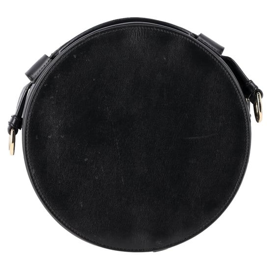 Jil Sander Kleine Trommelhandtas in Zwart Leer - Image 3